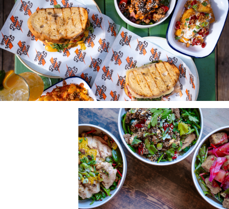 Food available all day at the Blackbird Edinburgh