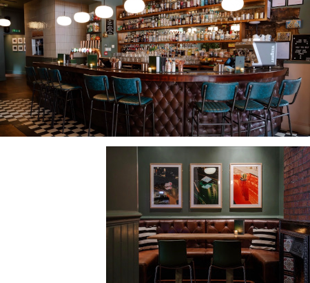 Food available all day at the Blackbird Edinburgh